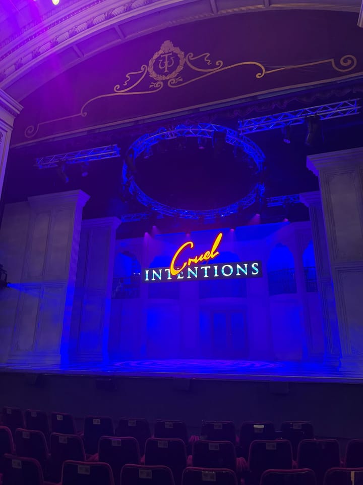 Cruel Intentions at New Wimbledon Theatre Review