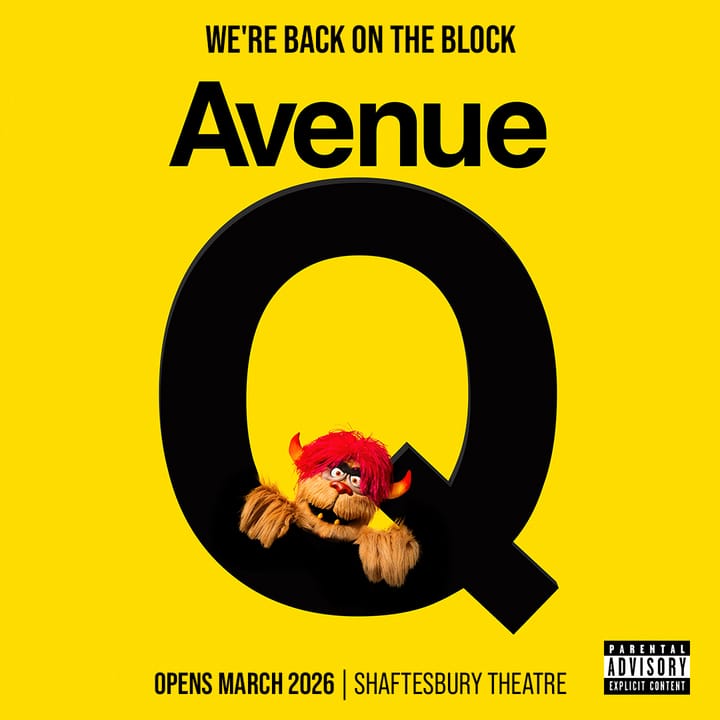 AVENUE Q Returns to the West End with New 20th Anniversary Production